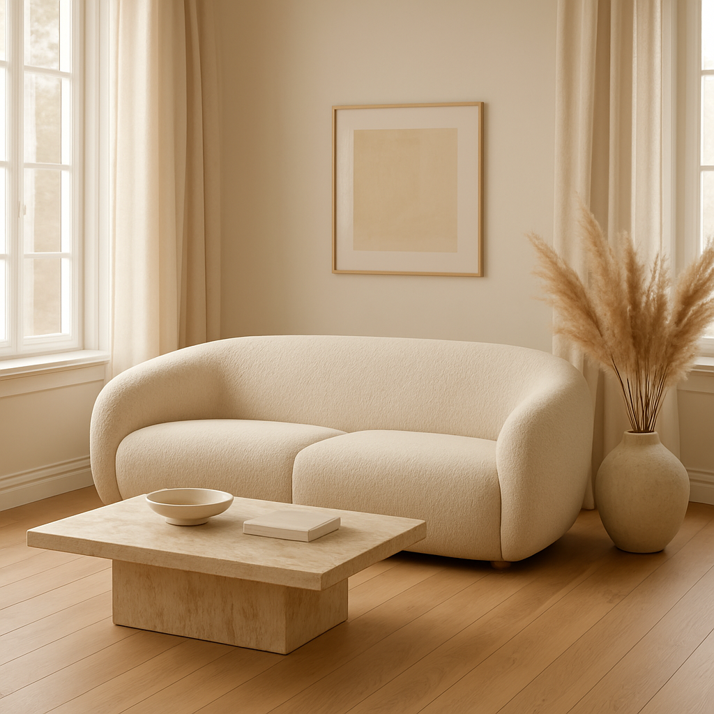 Salon premium amenage par Meubles110