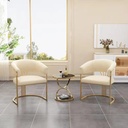 CHAISE 11475 DORE /BEIGE