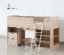 [LIT-862LIT] LIT ENFANT AVEC RANGEMENT REF  1325 1960*970*1205
