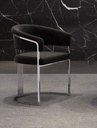 [CHAISE-11471] CHAISE 11471 NOIR ARGENT