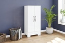 [ARM-BS03-10] ARMOIRE CHAUSSURE 2P BLANC 510X1005X465 