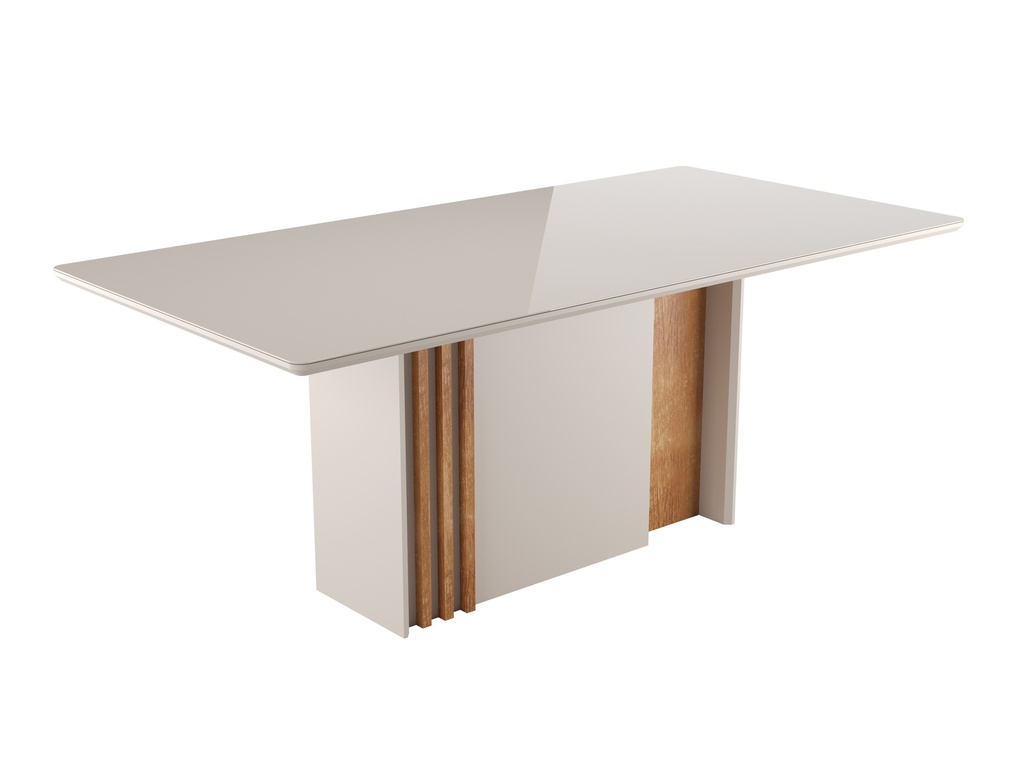 Table rectangle LARA 2000 rectangle  CREME 