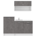 [CUIS-SMART] CUISINE SMART 160 COULEUR BETON