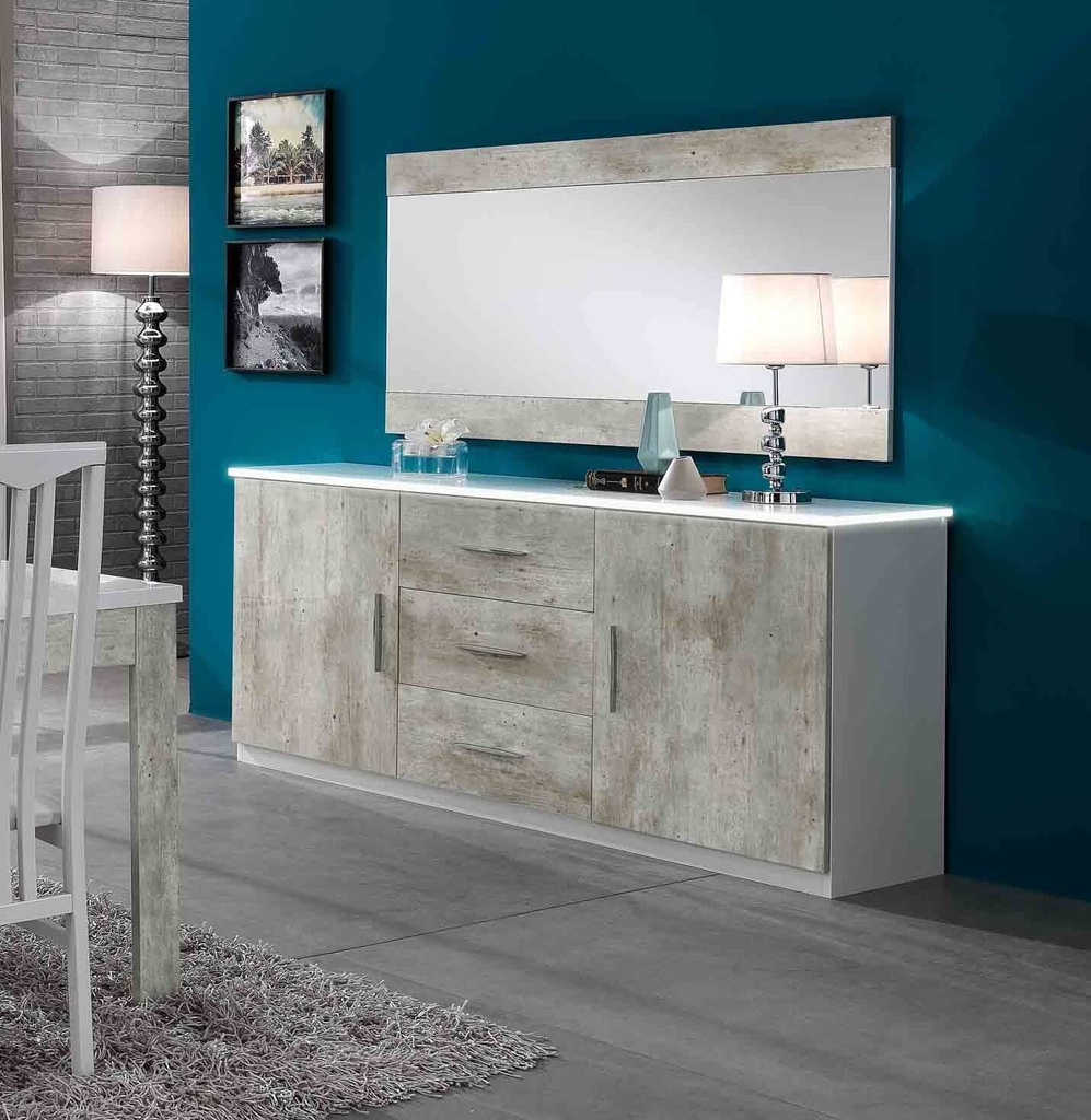 ENFILADE ATLANTA GRISE 