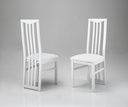 [CHAISE-DIVACHAISE] CHAISE DIVA  REF 169  BATON BLANC ASSISE ANTHRACITE