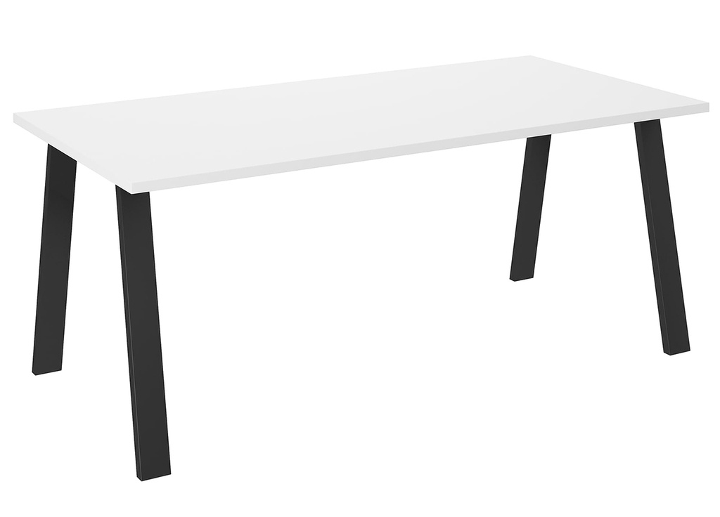 TABLE 185*90 REF   1216 BLANC KLEO