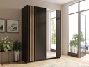 ARMOIRE COULISSANTE BAYADERO NOIR
