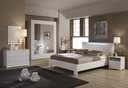 CHAMBRE ARM 4P+LIT 160*200+SOMMIER+COIFFEUSE +MIR+2 CHEVETS