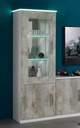 VITRINE ATLANTA 1P AVEC LEDS REF 1288   60*181*46