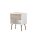 TABLE DE CHEVET AALBORG CHENE BLANC