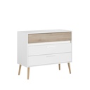 COMMODE ALLBORG 3 TIROIRS